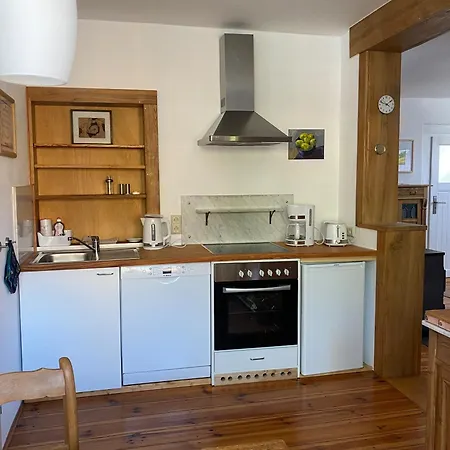 Ferienwohnung Im Dreiseitenhof Grossraeschen Esterno foto